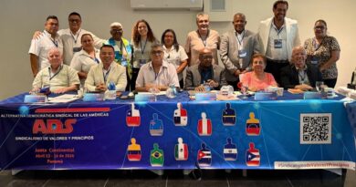 ADS consolida su agenda continental y fortalece la unidad sindical en reunión en Panamá