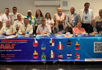 ADS consolida su agenda continental y fortalece la unidad sindical en reunión en Panamá